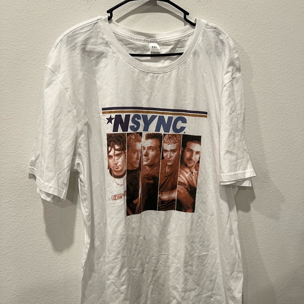 White NSYNC Graphic T-Shirt